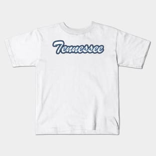 Football Fan of Tennessee Kids T-Shirt